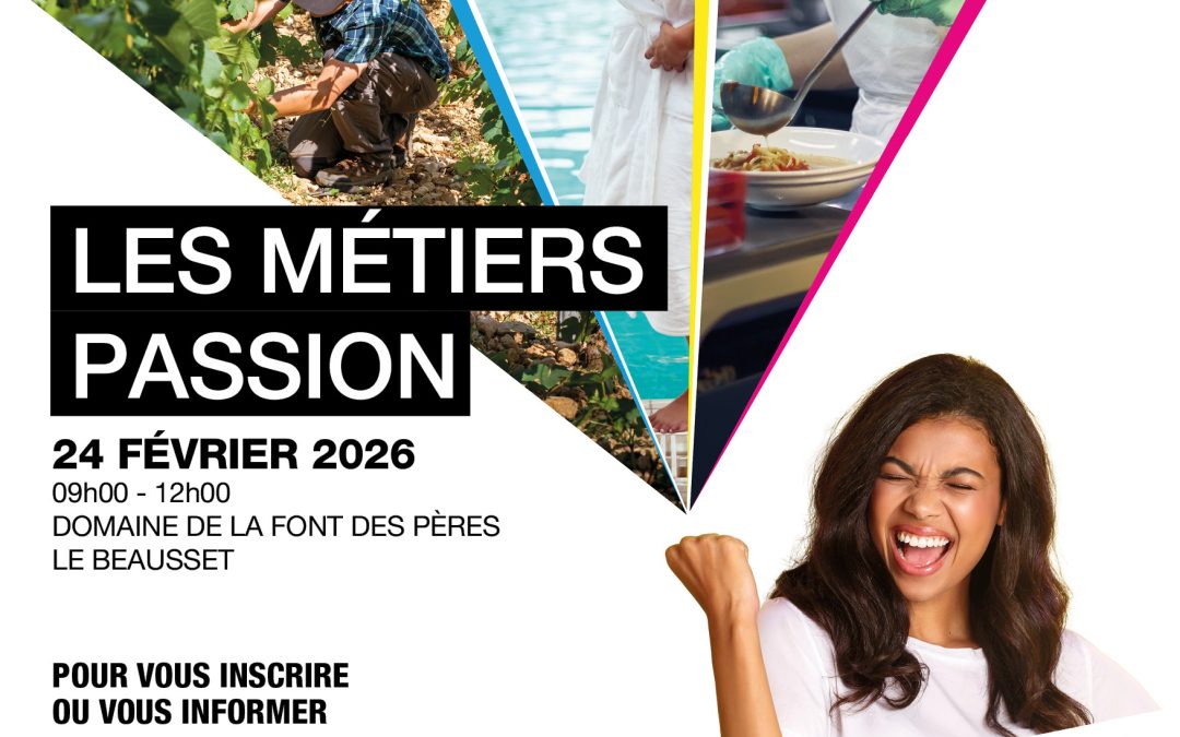 Les métiers PASSION : Tourisme  – Hôtellerie – Restauration