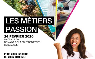 Les métiers PASSION : Tourisme  – Hôtellerie – Restauration