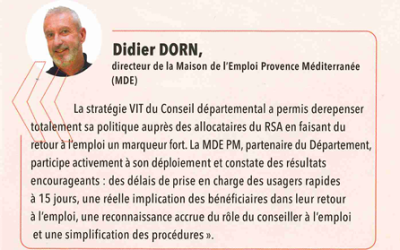 Var Insertion Travail : la Maison de l’Emploi Provence Méditerranée pleinement mobilisée pour l’accompagnement des bénéficiaires du RSA